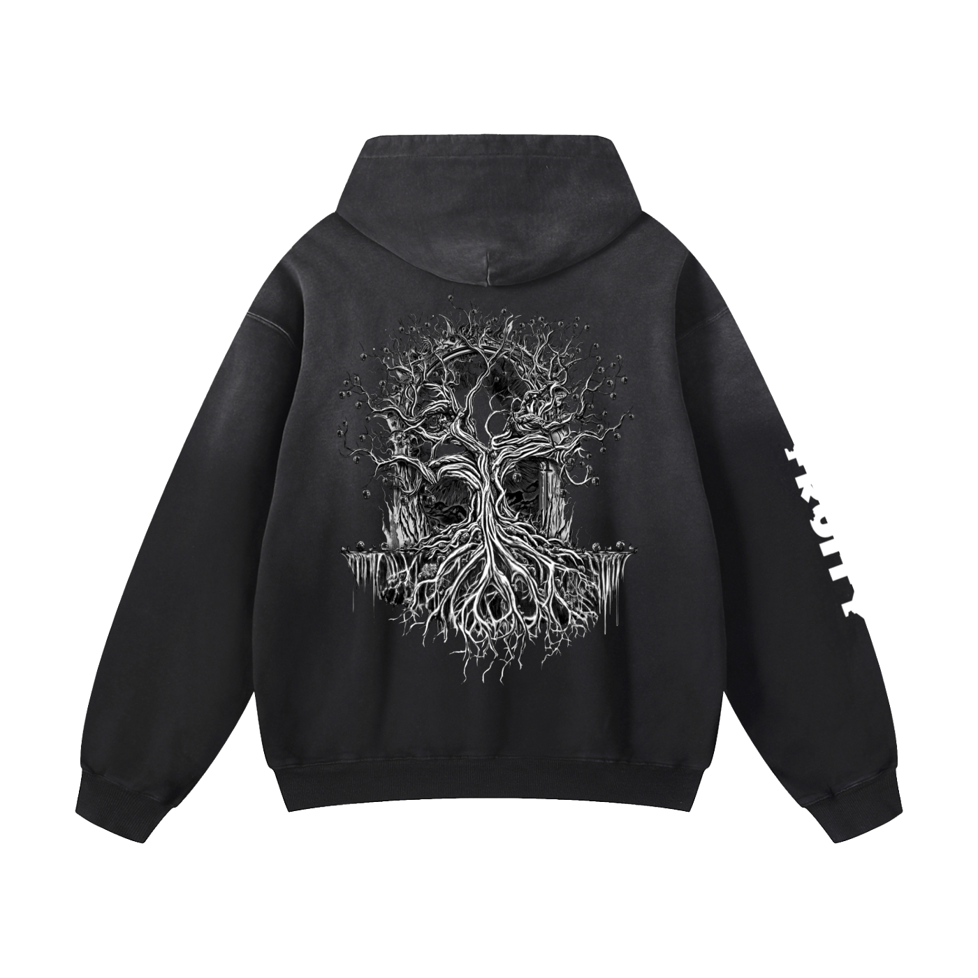 Fruity Heavyweight Faded Hoodie